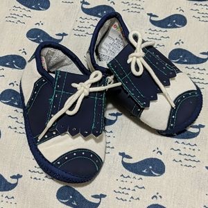 Navy blue sneakers size 2